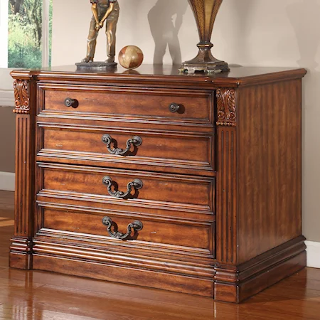 Double Lateral File Drawer Chest